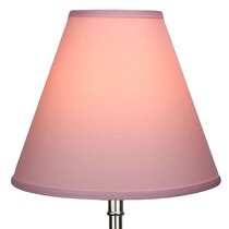 Large pink online lamp shade